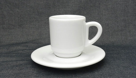 Espresso-Tasse »Bistrot« | weiss | Made in Italy | Ancap (max. 80 ml)