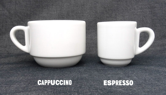Espresso-Tasse »Bistrot« | weiss | Made in Italy | Ancap (max. 80 ml)