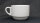 Cappuccino- und Filterkaffee-Tasse »Bistrot« | weiss | Made in Italy | Ancap (max 210 ml)