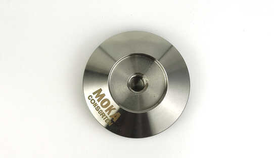 Tamper special edition #6 | ø 45,5 mm | flach | Flair | Made in Italy