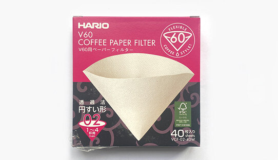 Hario Papierfilter | 02 | 1-4 Tassen | für Dripper | Filterkaffee | Made in Japan