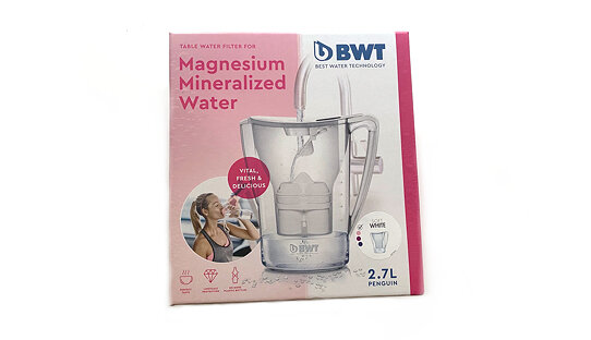 BWT Tischwasserfilter Penguin | inkl. 1 Kartusche | Magnesium Mineralized Water | Made in Austria