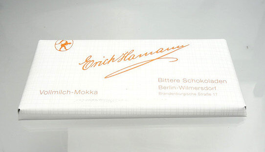 Mokka Vollmilch Schokolade | Erich Hamann Bittere Schokoladen | 100 gr | 34% Kakao | Handmade in Berlin