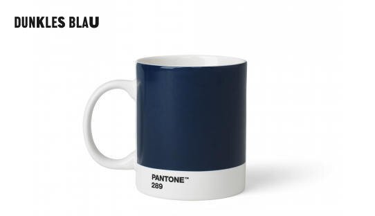 2. Wahl: Becher Mug | Porzellan | »Pantone« | Room Copenhagen | 375 ml | Nr. 289 > dunkles Blau