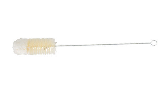 Redecker Reinigungsbürsten mit Wollschopf | Kopf Ø 5,5 cm | Länge 52 cm | Besatz 16 cm | 521018