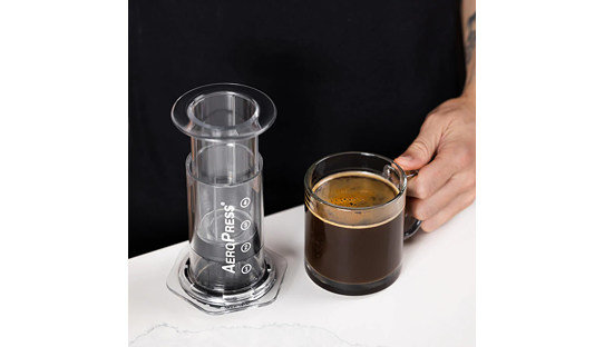 AeroPress clear | 1-3 Tassen | 290 ml | Kaffee- und Espresso-Zubereiter