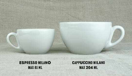 6 x Gastro-Espresso-Tasse »Milano« | weiss | A + B-Ware