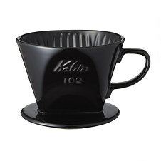 Kalita Hand-Kaffeefilter | 102 | schwarz | Keramik | 2-4...