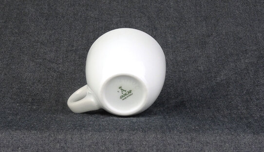 Extra dickwandige (8,5 mm) Espresso-Tasse »Palermo« | weiss | Made in Italy | Ancap (max. 55 ml)
