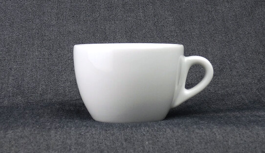 Cappuccino-Tasse | Flat white | »Palermo Competition« | weiss | Made in Italy | Ancap (150 ml)