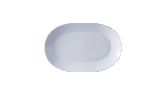 Teller | oval | weiss | 2 Größen | »Milano centrale«