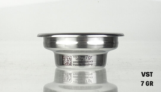 VST Profi Präzisions Sieb | E61 | 7 gr mit Seitenrand | H 28 mm