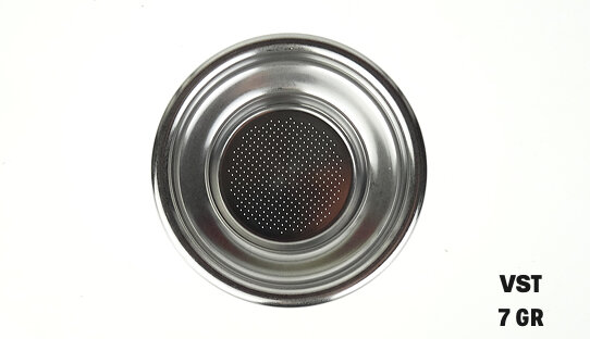 VST Profi Präzisions Sieb | E61 | 7 gr mit Seitenrand | H 28 mm