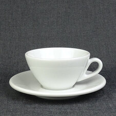 Cappuccino-Tasse »Ancona« | weiss | Made in Italy | Ancap (140 ml)