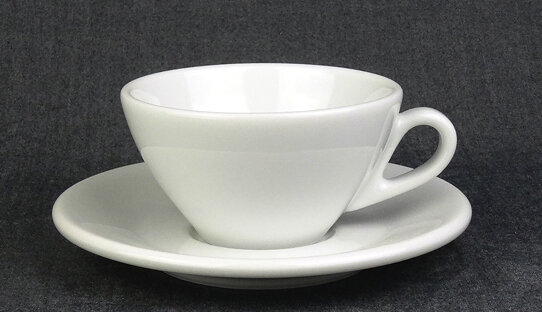 Cappuccino-Tasse »Ancona« | weiss | Made in Italy | Ancap (140 ml)